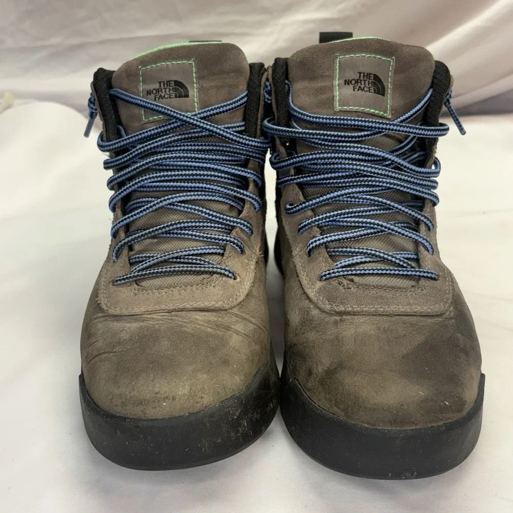 The North Face Men's DryVent Waterproof Winter Boots Tan Suede Sz 9 Larimer Mid